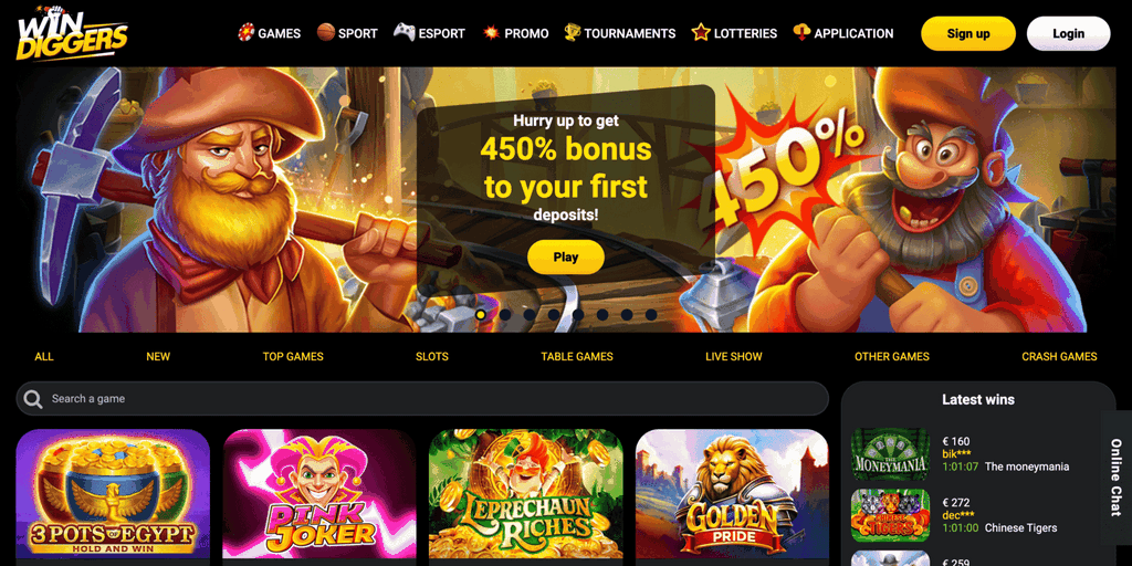 Win Diggers Uncovering Exciting Opportunities in Online Casino