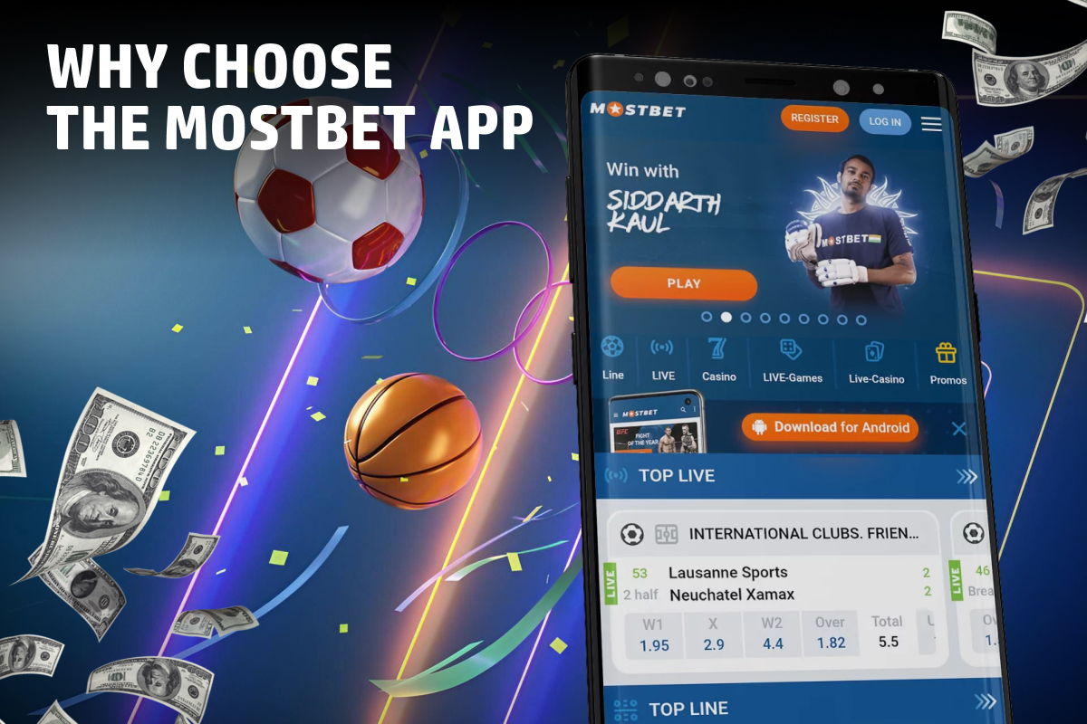 Aplikacja mobilna MostBet